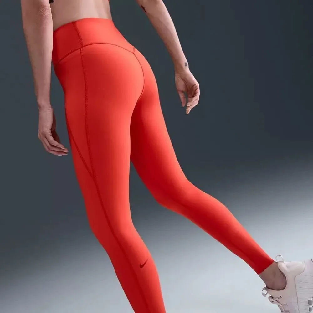 Nike Universa High-Waisted 7/8 Leggings Picante Red XXS